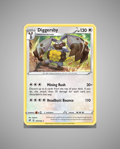 Collector’s Guide: Diggersby (Rebel Clash #147)