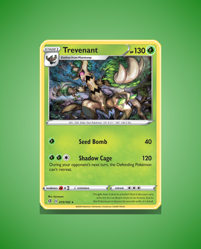 Collector’s Guide: Trevenant (Rebel Clash #15)