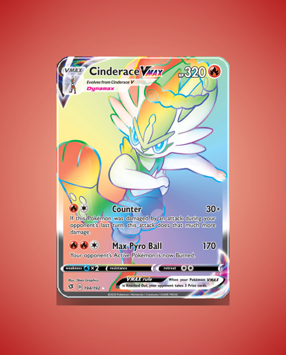 Collector’s Guide: Cinderace VMAX (Rebel Clash #194)