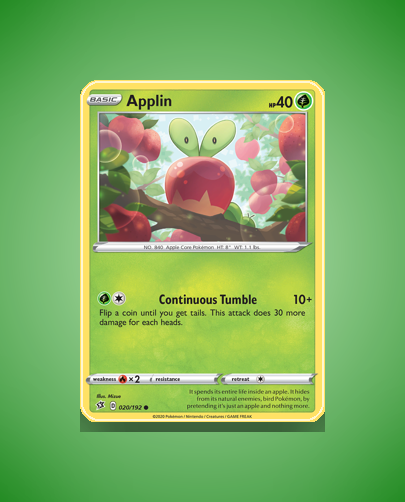 Collector’s Guide: Applin (Rebel Clash #20)