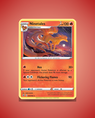 Collector’s Guide: Ninetales (Rebel Clash #25)