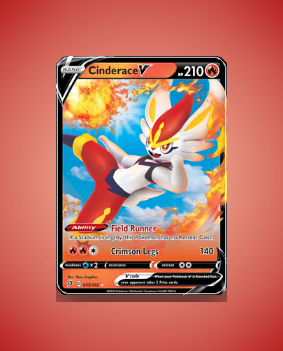 Collector’s Guide: Cinderace V (Rebel Clash #35)