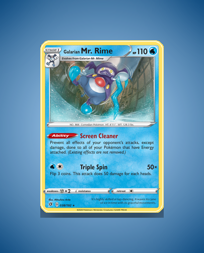 Collector’s Guide: Galarian Mr. Rime (Rebel Clash #38)