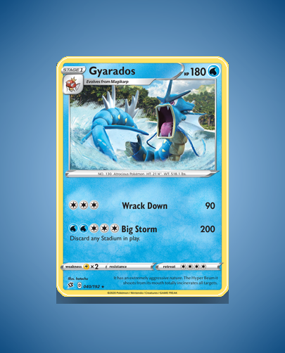 Collector’s Guide: Gyarados (Rebel Clash #40)
