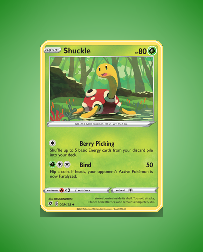 Collector’s Guide: Shuckle (Rebel Clash #5)