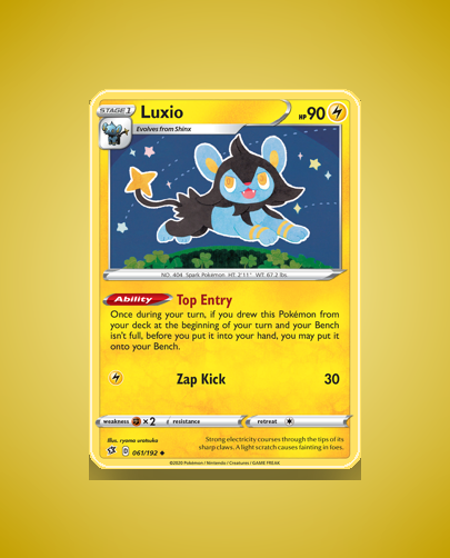 Collector’s Guide: Luxio (Rebel Clash #61)