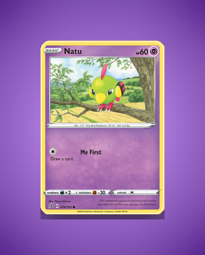 Collector’s Guide: Natu (Rebel Clash #76)