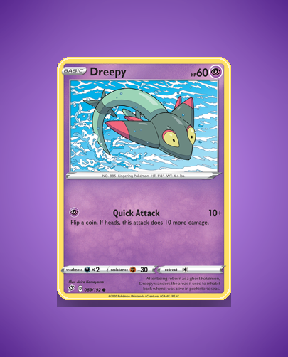 Collector’s Guide: Dreepy (Rebel Clash #89)
