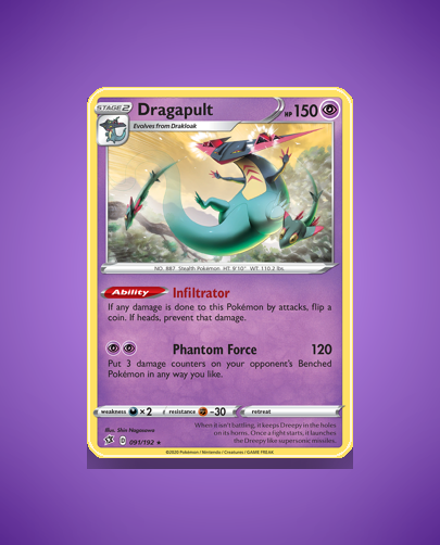 Collector’s Guide: Dragapult (Rebel Clash #91)