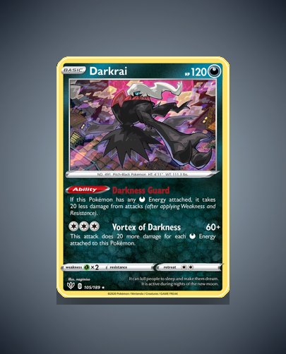 Collector’s Guide: Darkrai (Darkness Ablaze #105)