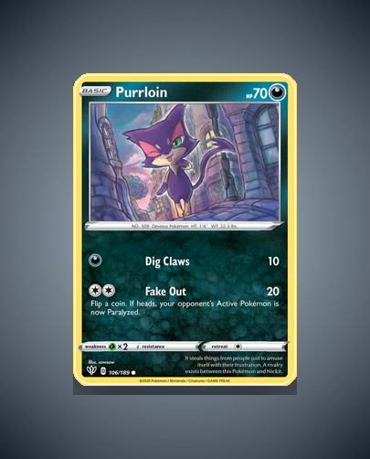 Collector’s Guide: Purrloin (Darkness Ablaze #106)