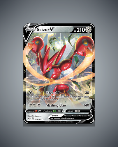 Collector’s Guide: Scizor V (Darkness Ablaze #118)