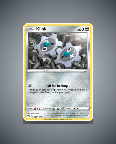 Collector’s Guide: Klink (Darkness Ablaze #125)
