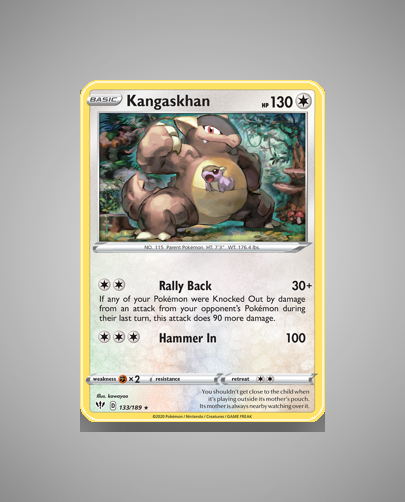 Collector’s Guide: Kangaskhan (Darkness Ablaze #133)