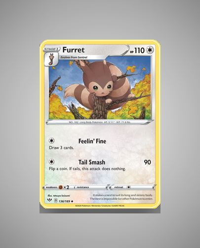 Collector’s Guide: Furret (Darkness Ablaze #136)