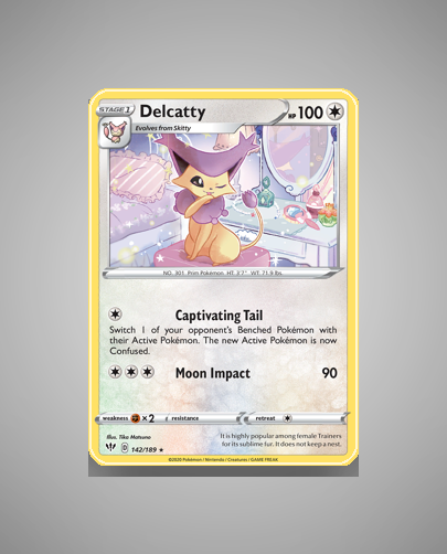 Collector’s Guide: Delcatty (Darkness Ablaze #142)