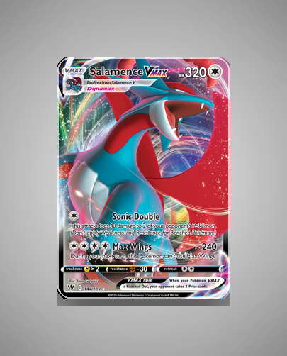 Collector’s Guide: Salamence VMAX (Darkness Ablaze #144)