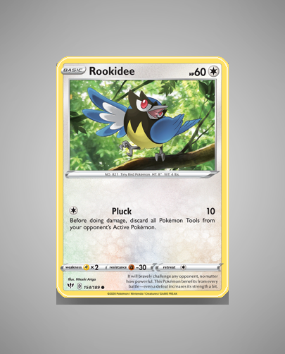 Collector’s Guide: Rookidee (Darkness Ablaze #154)