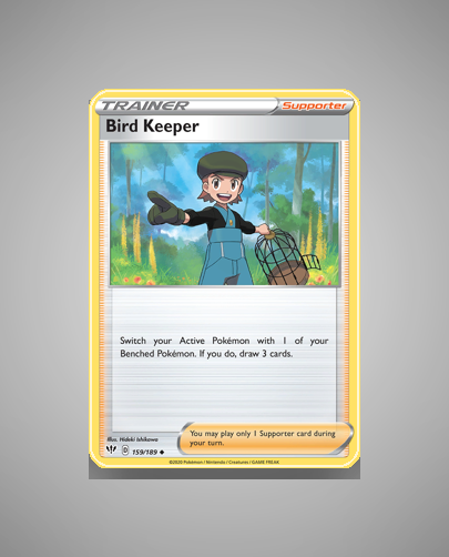 Collector’s Guide: Bird Keeper (Darkness Ablaze #159)
