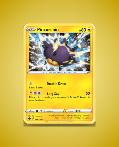 Collector’s Guide: Pincurchin (Darkness Ablaze #64)