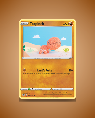 Collector’s Guide: Trapinch (Darkness Ablaze #89)
