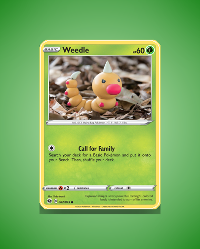 Collector’s Guide: Weedle (Champion s Path #2)