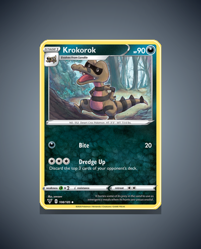Collector’s Guide: Krokorok (Vivid Voltage #108)