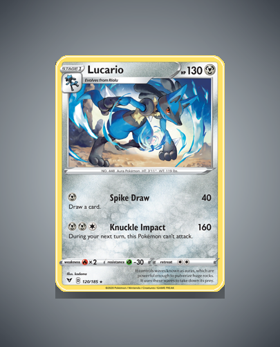 Collector’s Guide: Lucario (Vivid Voltage #120)