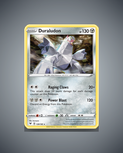 Collector’s Guide: Duraludon (Vivid Voltage #129)