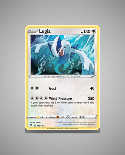 Collector’s Guide: Lugia (Vivid Voltage #132)