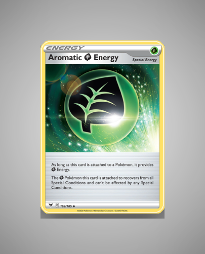 Collector’s Guide: Aromatic Grass Energy (Vivid Voltage #162)