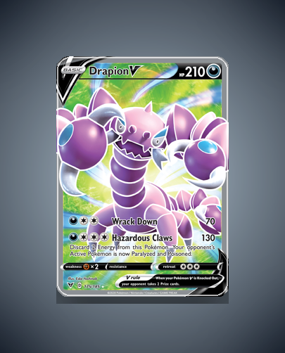 Collector’s Guide: Drapion V (Vivid Voltage #175)