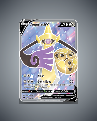 Collector’s Guide: Aegislash V (Vivid Voltage #177)