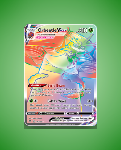 Collector’s Guide: Orbeetle VMAX (Vivid Voltage #186)