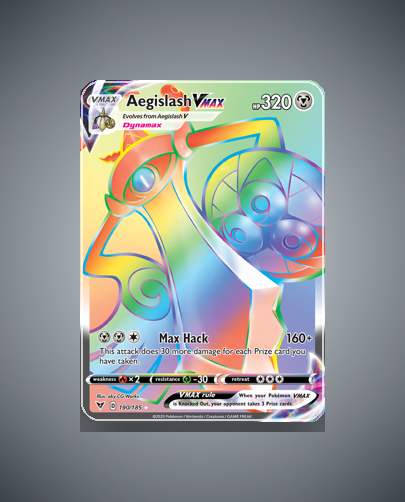Collector’s Guide: Aegislash VMAX (Vivid Voltage #190)