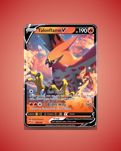 Collector’s Guide: Talonflame V (Vivid Voltage #29)