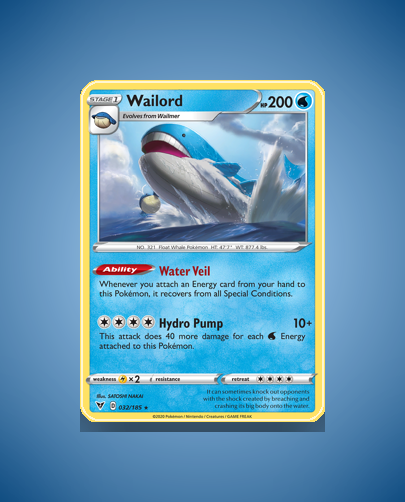 Collector’s Guide: Wailord (Vivid Voltage #32)