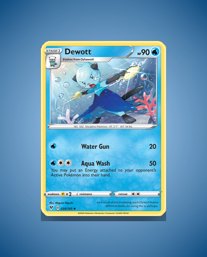 Collector’s Guide: Dewott (Vivid Voltage #34)