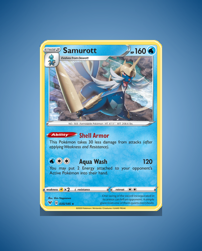 Collector’s Guide: Samurott (Vivid Voltage #35)