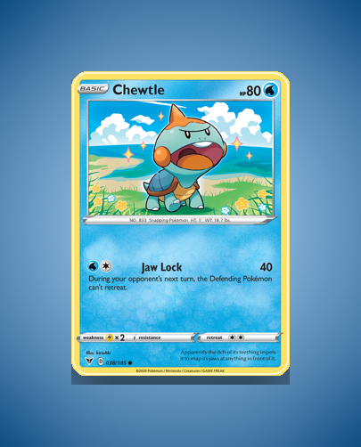 Collector’s Guide: Chewtle (Vivid Voltage #38)