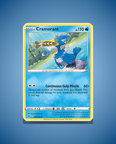Collector’s Guide: Cramorant (Vivid Voltage #40)