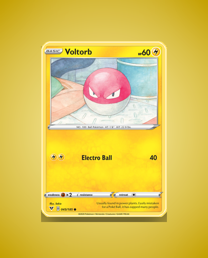 Collector’s Guide: Voltorb (Vivid Voltage #45)