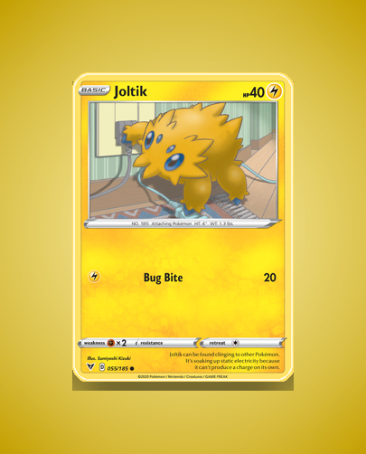 Collector’s Guide: Joltik (Vivid Voltage #55)