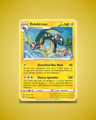 Collector’s Guide: Eelektross (Vivid Voltage #59)