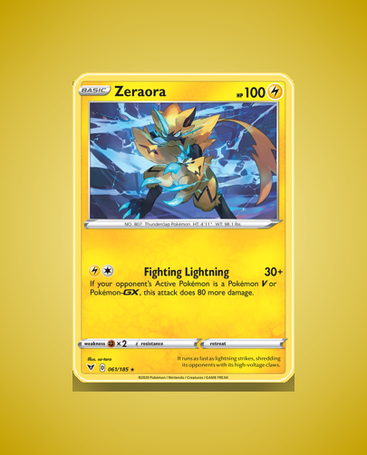 Collector’s Guide: Zeraora (Vivid Voltage #61)