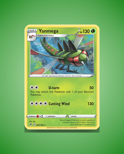Collector’s Guide: Yanmega (Vivid Voltage #7)