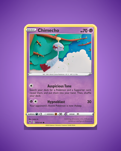 Collector’s Guide: Chimecho (Vivid Voltage #72)