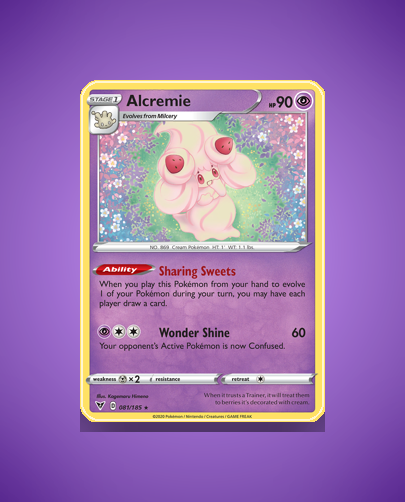 Collector’s Guide: Alcremie (Vivid Voltage #81)