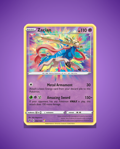 Collector’s Guide: Zacian (Vivid Voltage #82)