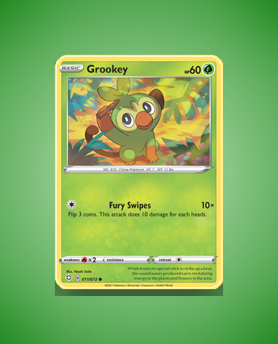 Collector’s Guide: Grookey (Shining Fates #11)